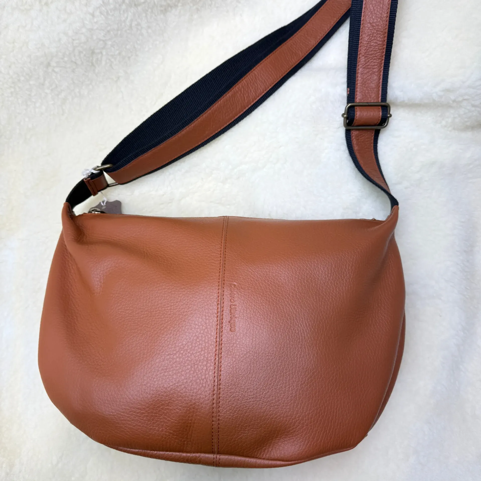 Bolso saco pequeño-Bandolera (Original Claro)