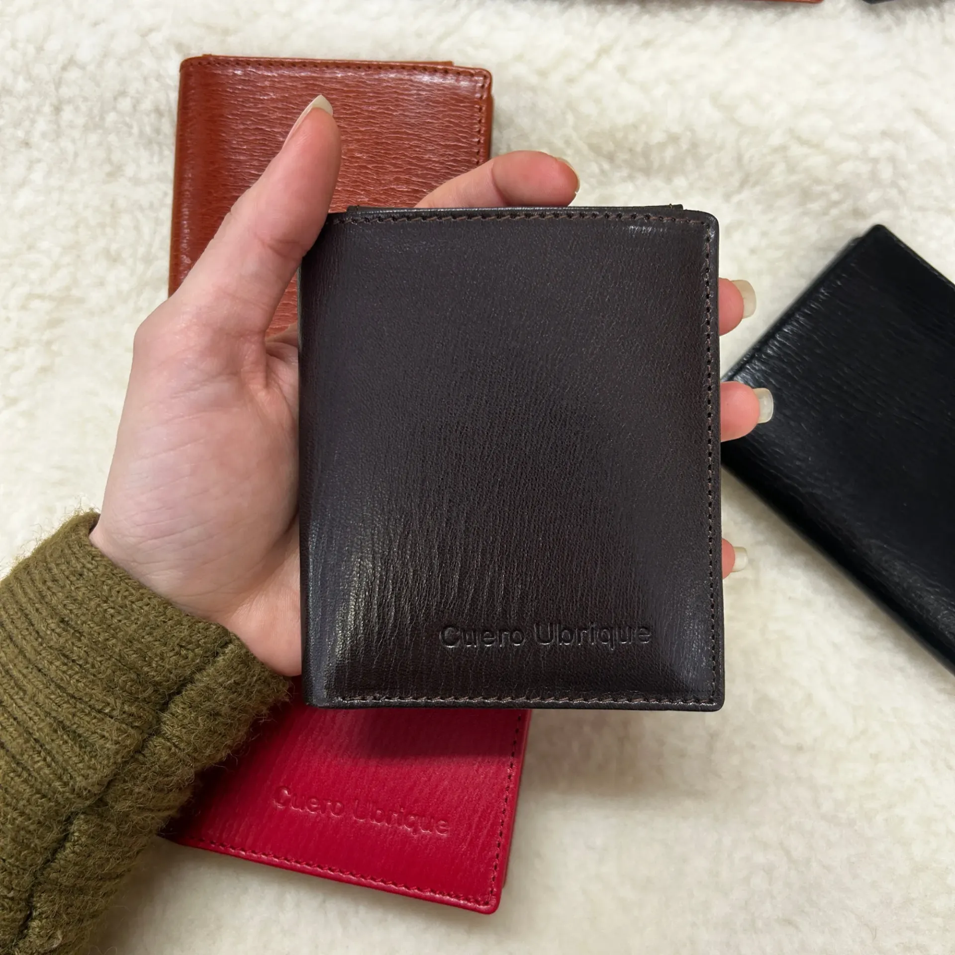 Cartera Porta Placa de Cuero para Policía – Guardia Civil y Policía Nacional